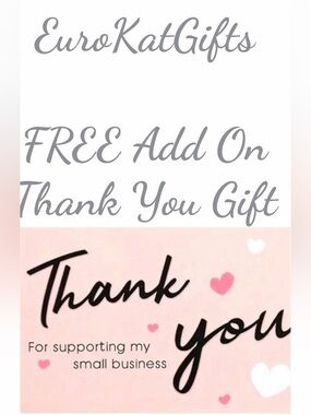 ADD ON Free Jewelry Gift or item  Heart "like”Listing Must bundle with 2 items